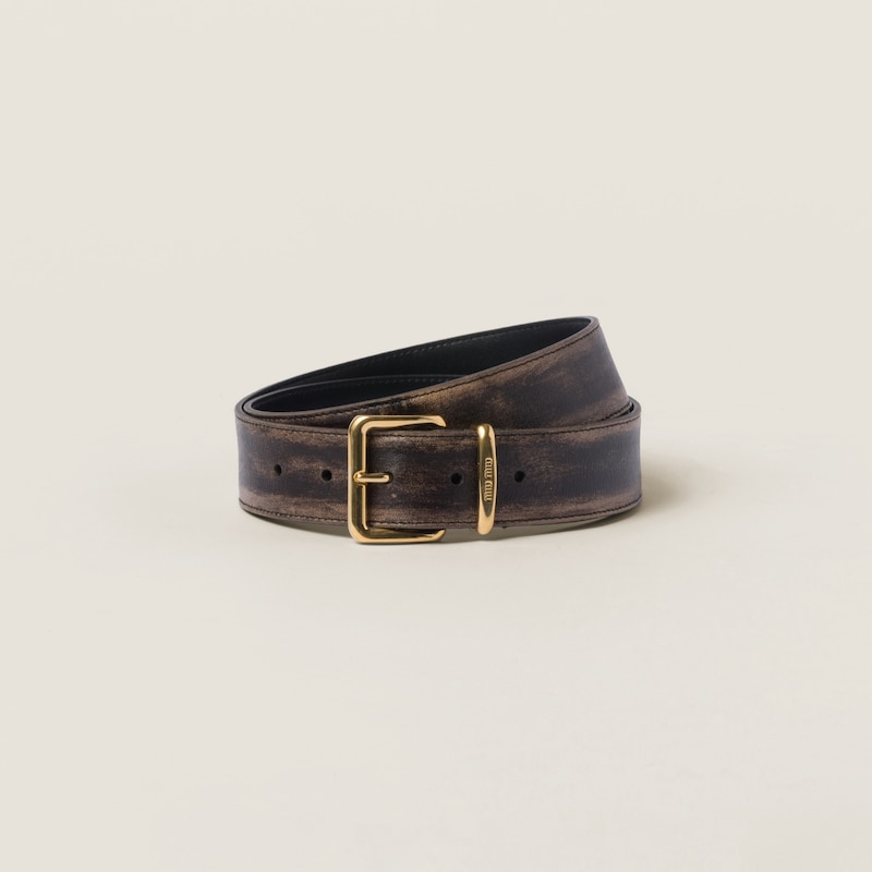 Nappa leather belt - Image 1